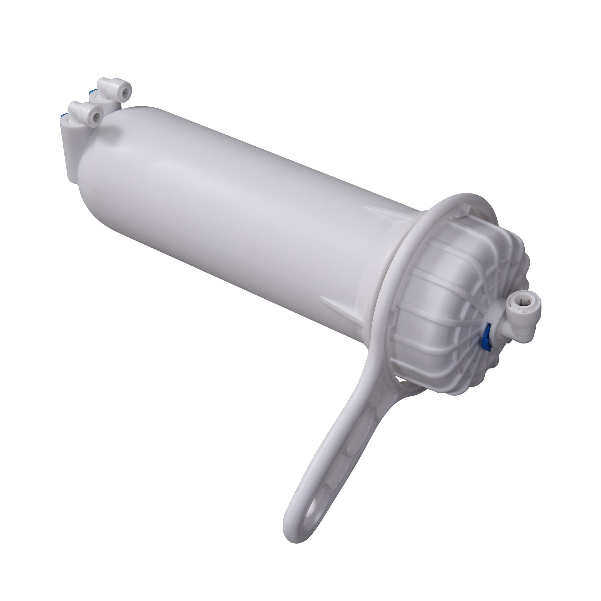 HUINING 3012 RO Membrane Housing with 3/8 1/4 Quick Connector,Wrench Set for 200/300/400/500 GPD (2812/3012) Residential Reverse Osmosis Membrane Water Filter Home Drinking Water Filtration System