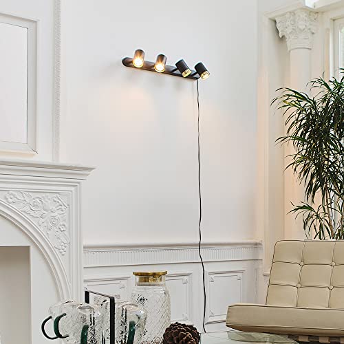 Globe Electric 64000047 4-Light Complete Track Lighting Kit thumb #1