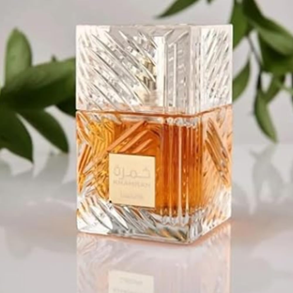 Perfume Árabe Khamrah – Fragancia Oriental Exótica y Duradera para Hombre y Mujer – 100 ml + Regalo atomizador 5 ml. (color aleatorio)