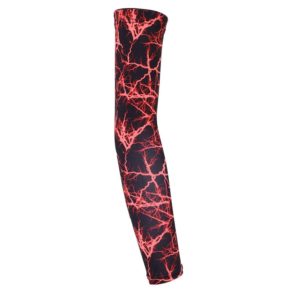 Alomejor Manicotti Sportivi Protezione per Manica da Braccio Traspirante da Basket Fascia da Sole Protettiva Elastico per Esterna