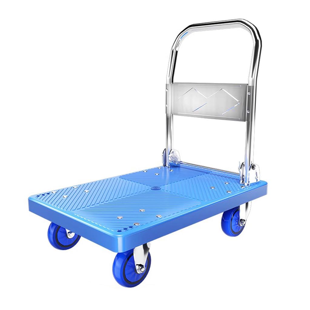 Plattformwagen Plattformwagen Klappbar Mit 225kg Tragkraft Transportwagen Plattenwagen Handwagen Klappwagen Aus Stahl Materialtransporter Transporthilfe Sackkarren
