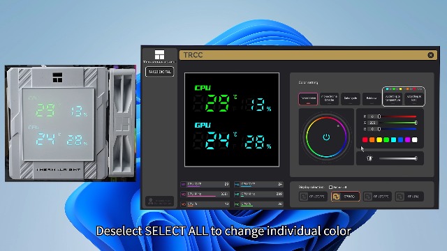 Image of Thermalright Peerless Assassin 120 Digital Black CPU Cooler, Dual Towers and Dual Fans Cooling, CPU Air Cooler, Digital Display Top Cover, 1850RPM+10%, for AM4 /AM5,Intel LGA1851 /1700
