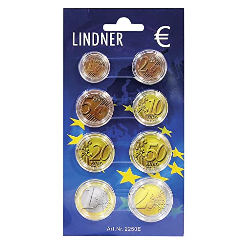 Capsules pour pièces Euro LINDNER Das Original boîtier protection numismatique