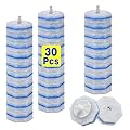 30 Toilet Wand Refills Fits for Clorox Toilet Wand, Upgrade 3-Layer Disposable Bowl Cleaner Refills for Bathroom Cleaning, 3X Cleaning Power, No Falling Apart