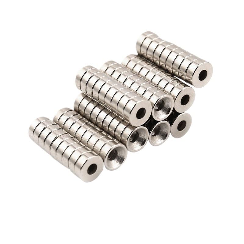 10/20/50/100/200/300/500個 8x3-3mm 丸型皿頭ネオジム磁石