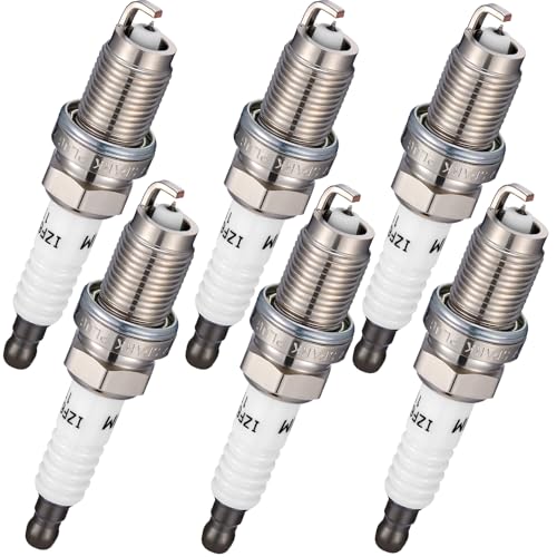 Image of BDFHYK 6994 Iridium Spark Plugs Compatible with Acura CSX MDX RL RSX TL TSX,Compatible with Honda Accord Civic CR-V Element 2.0L 2.4L 3.0L 3.2L 3.5L 3.7L Replacement for IZFR6K11 9807B5617W Set of 6