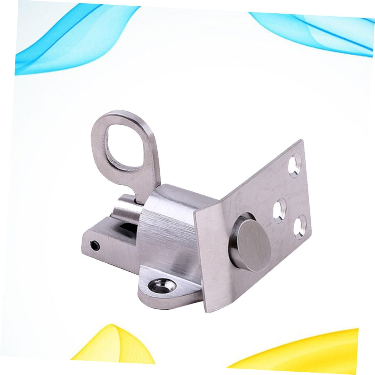 EXCEART 3 Pezzi Pin a molla automatico bullone di sicurezza della porta bullone della molla della porta serratura della porta in metallo blocco di sicurezza delle porte