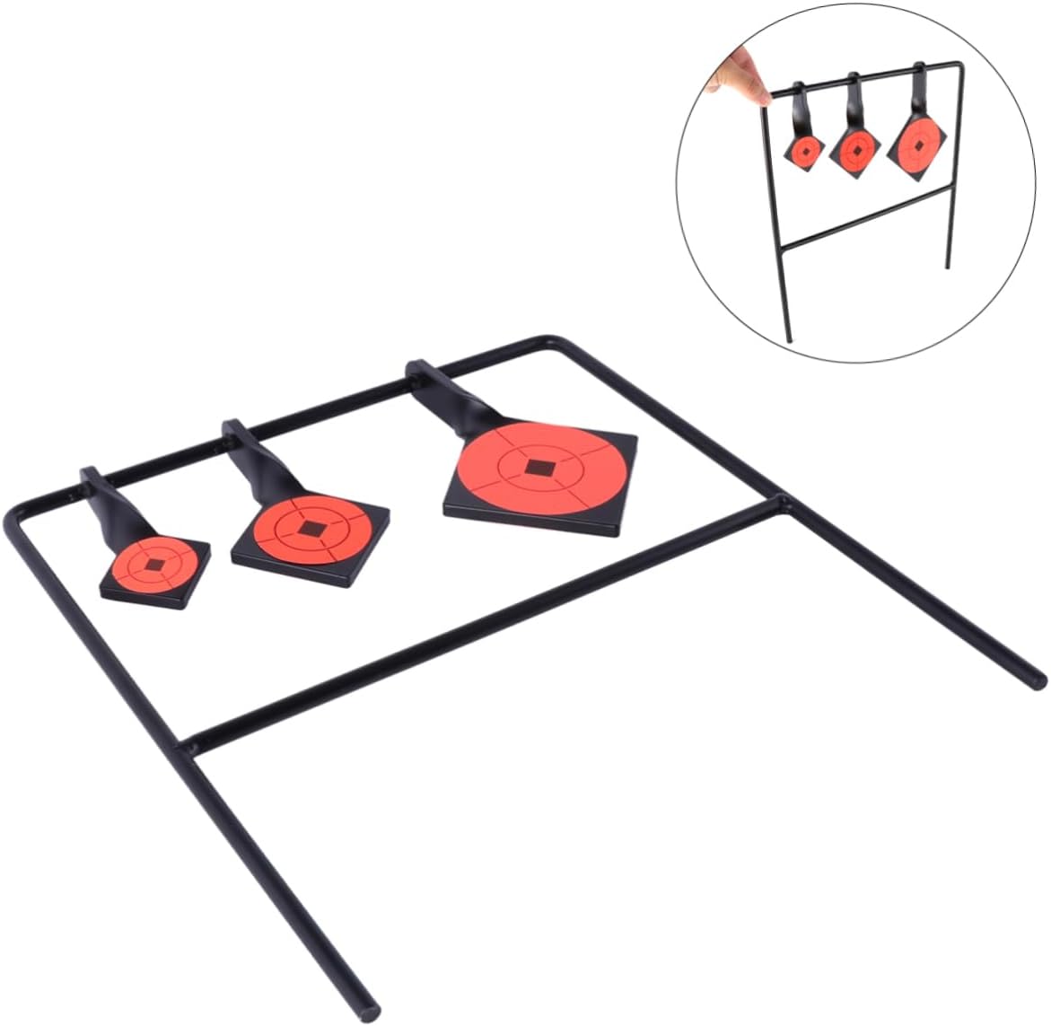 BESPORTBLE Carbon Steel Shooting Target Metal Steel Target for Adults Practice Hunting Exercise