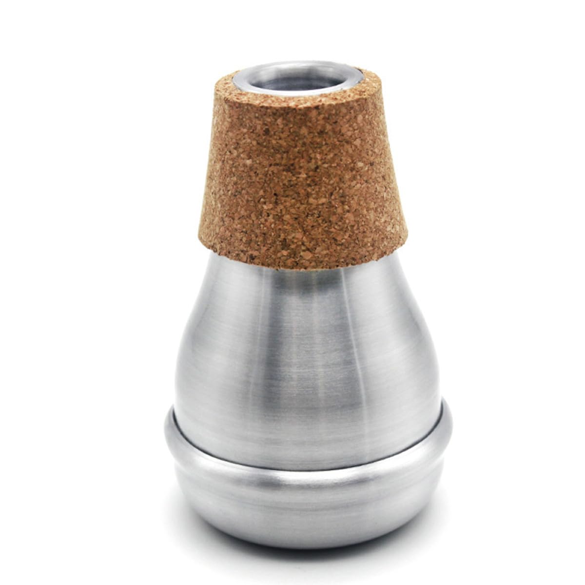 Mipcase Sordina per Tromba Mini Portatile in Metallo, Dispositivo Muto per Esercizi Silenziosi, Accessorio per Tromba Intonazione Precisa e Suono Standard Jazz, per Pratica Notturna