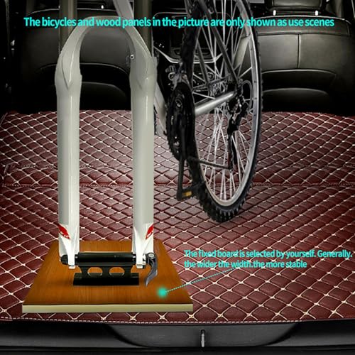 Support fourche vélo voiture camion SUV avec adaptateur de barre de st