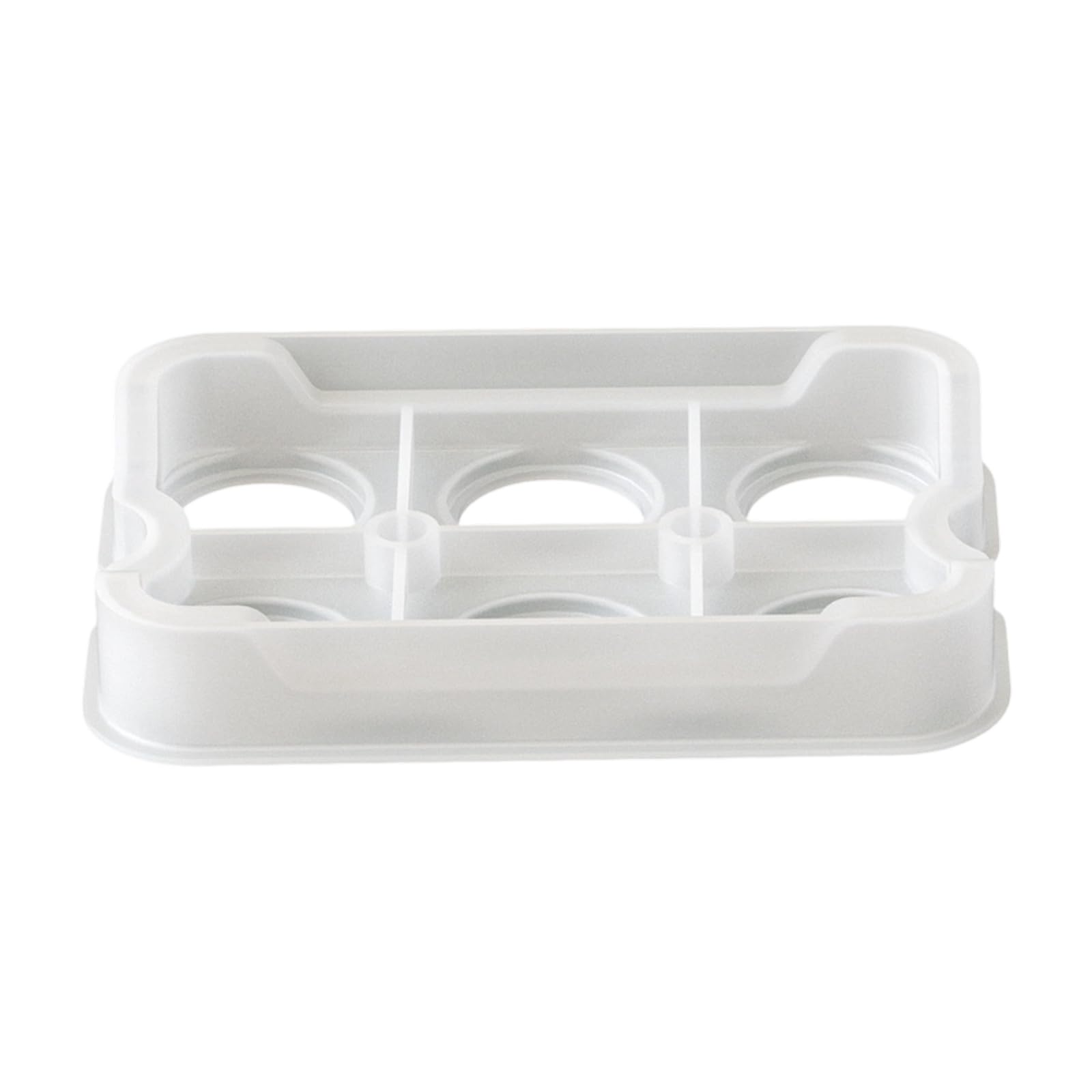 Space Saving Silicone Eggs Tray Eggs Organizers for Organized Kitchen Freezer and Cabinet Storage Solution Food Grade Silicone Tray