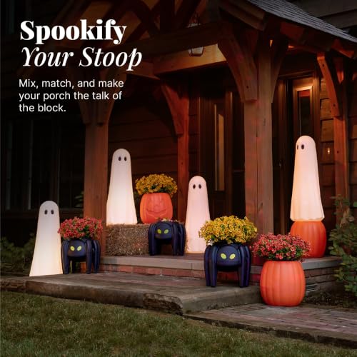 Step2 Spooky Spider Planter, Indoor/Outdoor Fall Decor, Black - image 7