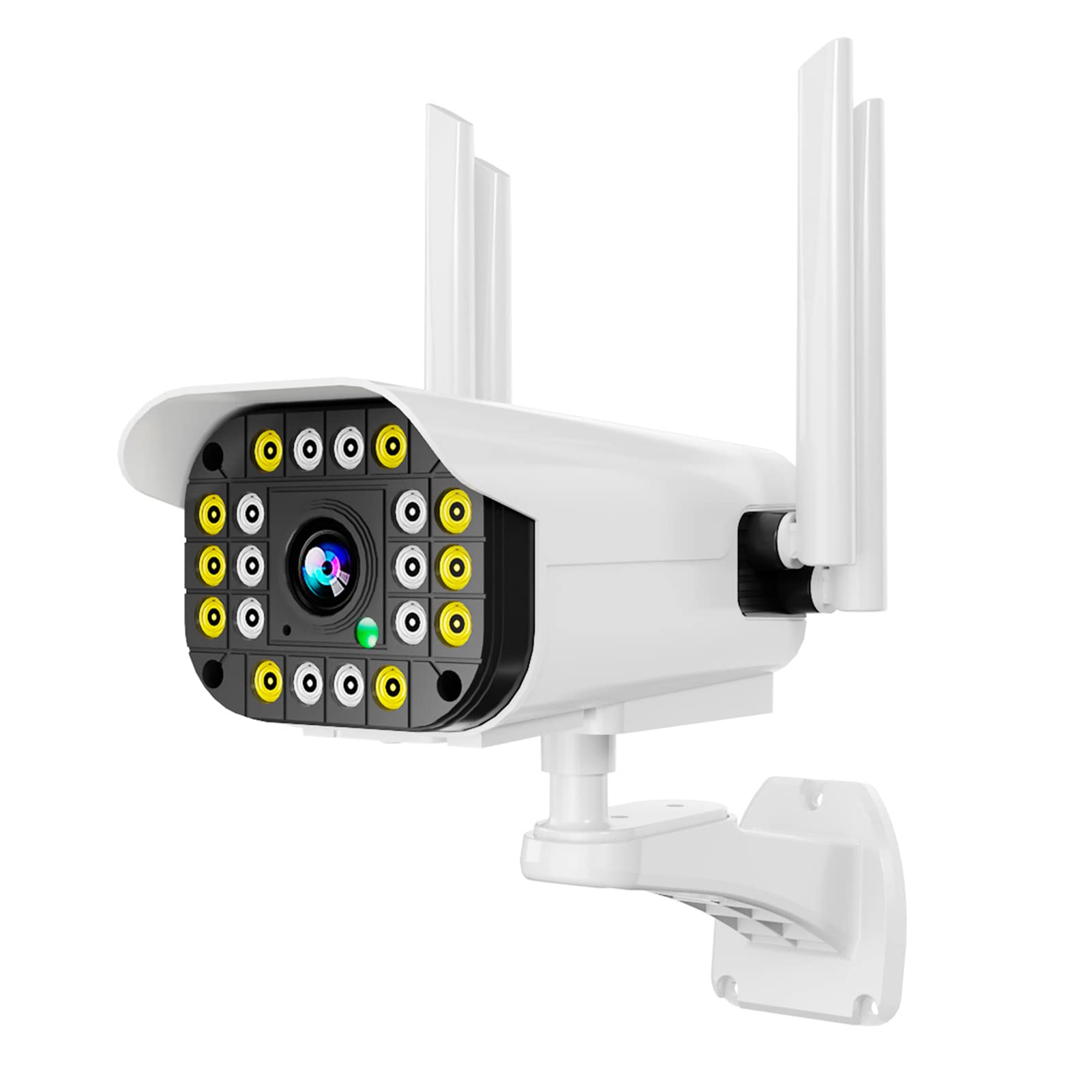 TrueCart20 Lights Outdoor Rotatable Wireless Network PTZ Camera 1080P Voice Intercom HD No Dead Angle Camera Support Motion Detection Function-image-45