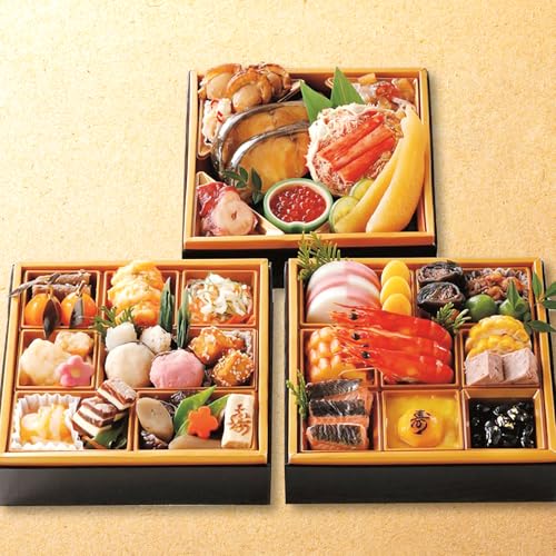 おせち 札幌市中央卸売市場発 北都膳 三段重 (約3〜4人前/35品/冷凍品) 2026 お節 御節 おせち料理 お節料理 御節料理 自宅用 おうち用 少人数 オードブル 和食 和風 特選 高級 豪華 豪華爛漫 惣菜 詰め合わせ お取り寄せ
