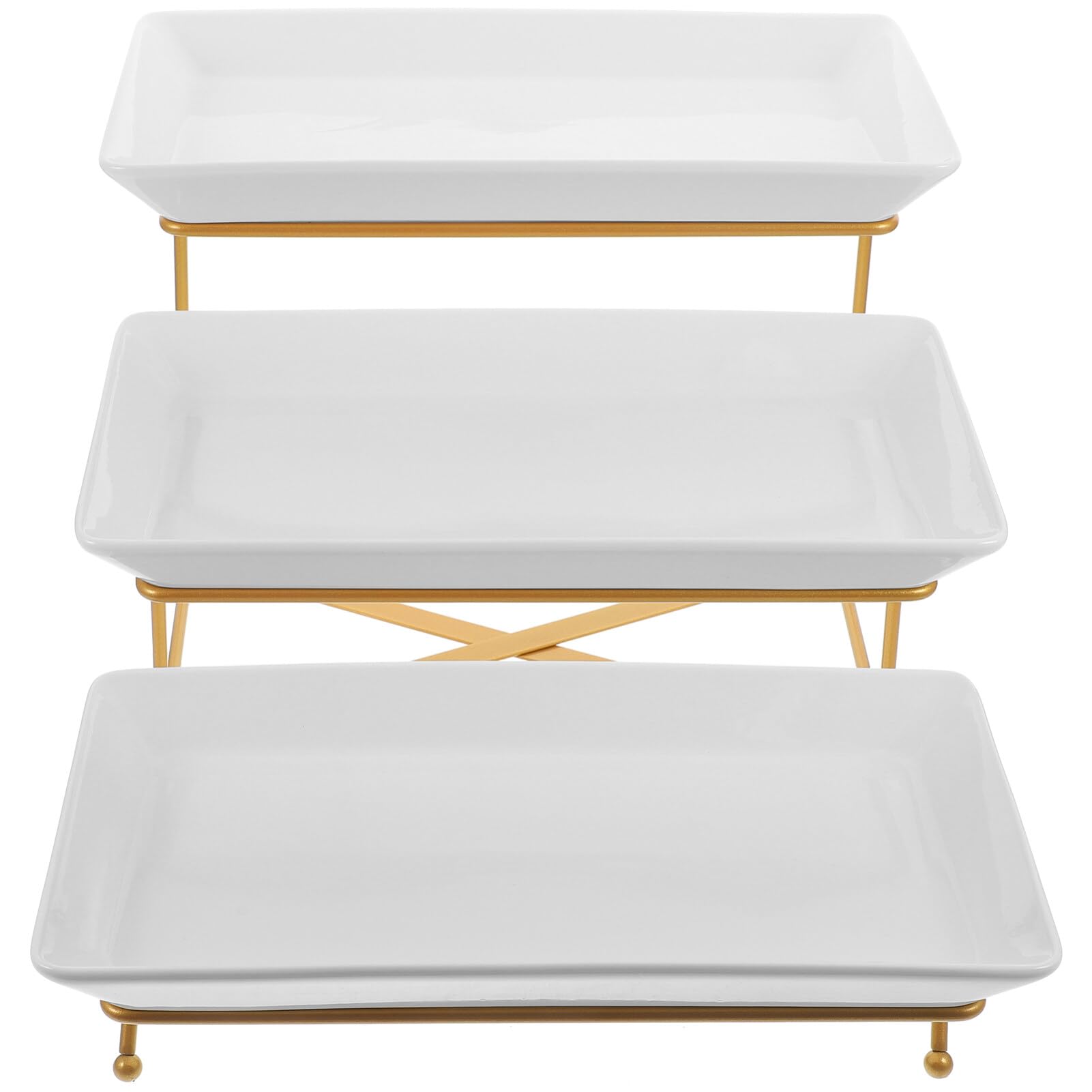 KLerDH Dessert Stand, Detachable Cake- Versatile Food Plate Stand for Fruits Dried Snacks & Desserts