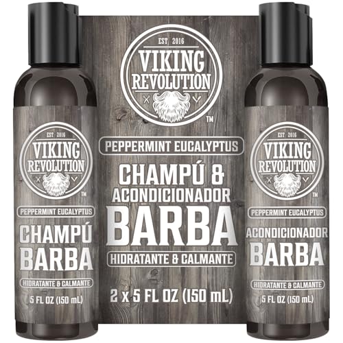 Viking Revolution Champú y Acondicionador de Barba 2x150 ml