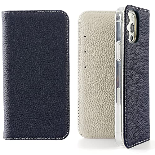 Amazon | HanaRo iPhone11Pro ﾈｲﾋﾞｰ×ｱｲﾎﾞﾘｰ バイカラー 本革