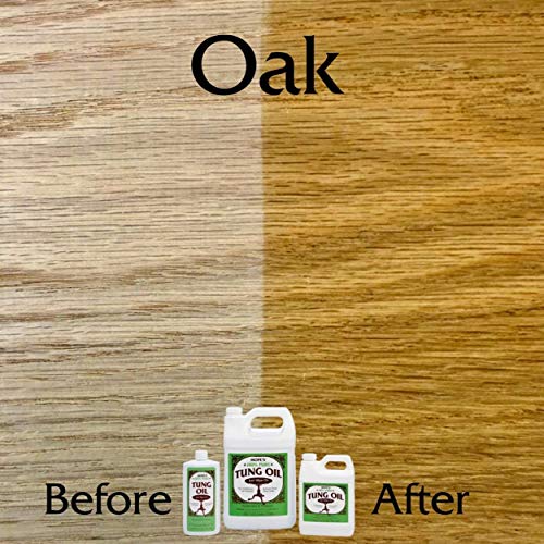 Hope's 100% Pure Tung Oil, Waterproof Natural Wood Finish And Sealer, 32 Fl Oz, 1 Pack #TOP2