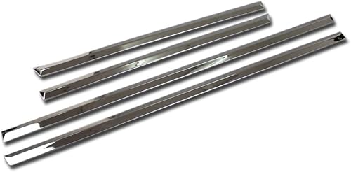 Beautost Para Benz GLE 350 450 W167 2020 2021 2022 2022 2023 2024 Cubierta de moldura de puerta lateral de acero inoxidable (cromado)