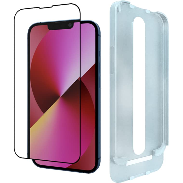 Totem Tempered Glass Screen Protector for iPhone 13 | iPhone 13 Pro | iPhone 14 | Auto-Align Install Kit | 9H Hardness | High Clarity | Touch Sensitive (B0BBMCJ3ZD) Amazon Price History, Amazon Price Tracker
