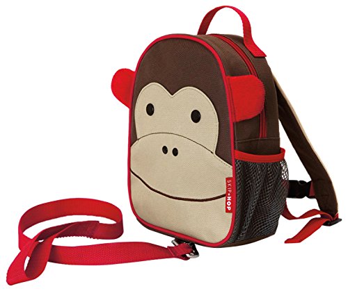 Skip Hop Toddler Leash and Harness Backpack, Monkey