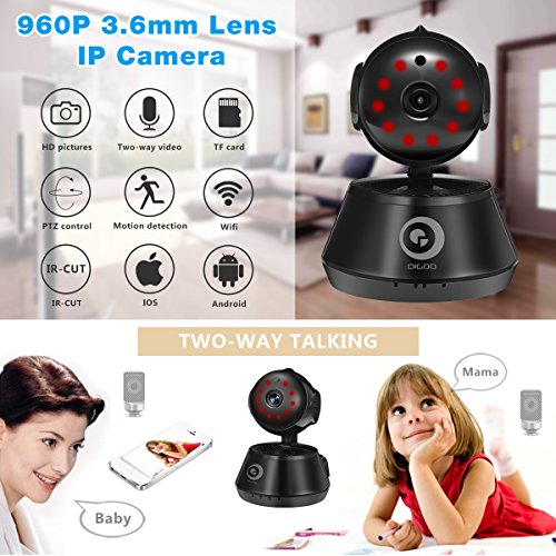 Digoo dg-m1 x HD 960P telecamera IP wireless mini