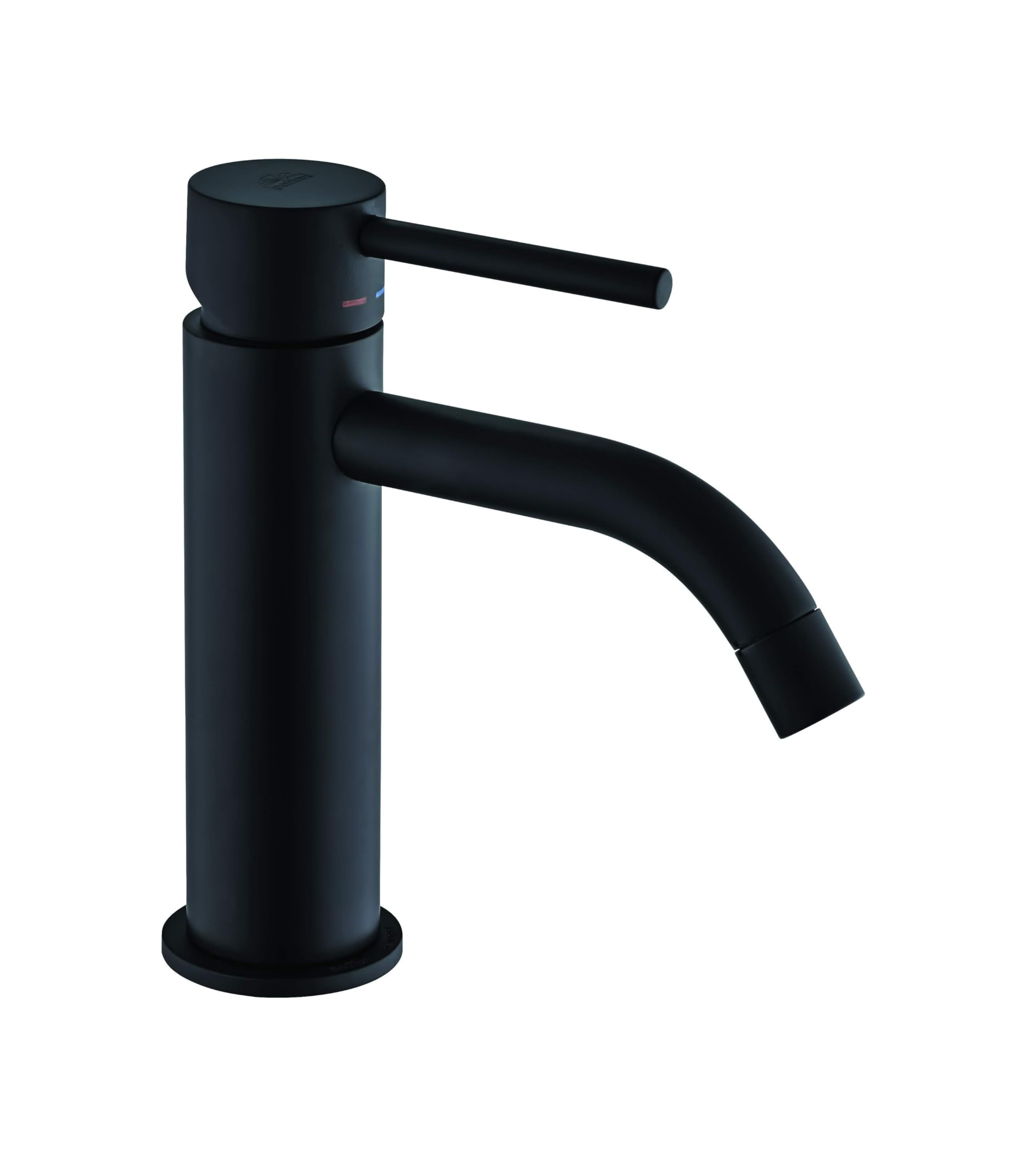 PAFFONI Miscelatore lavabo Serie LIGHT nero opaco senza scarico