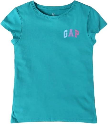 Gap Kids Girl Regular Fit Short Sleeves Round Neck T-Shirt