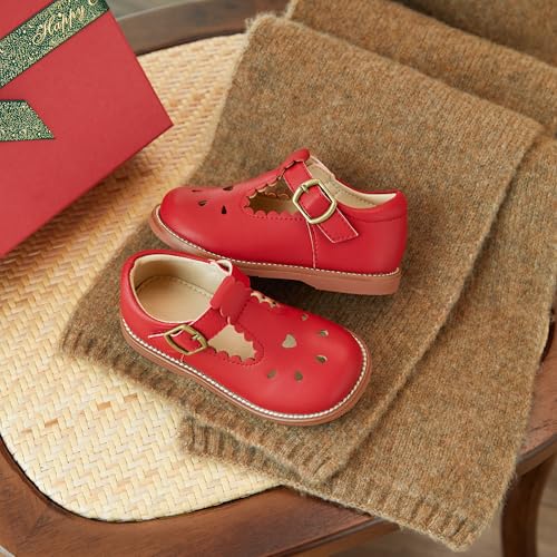 Image of Otter MOMO Toddler /Little Girls Mary Jane Slip-on School Uniform Party Dress Shoes
