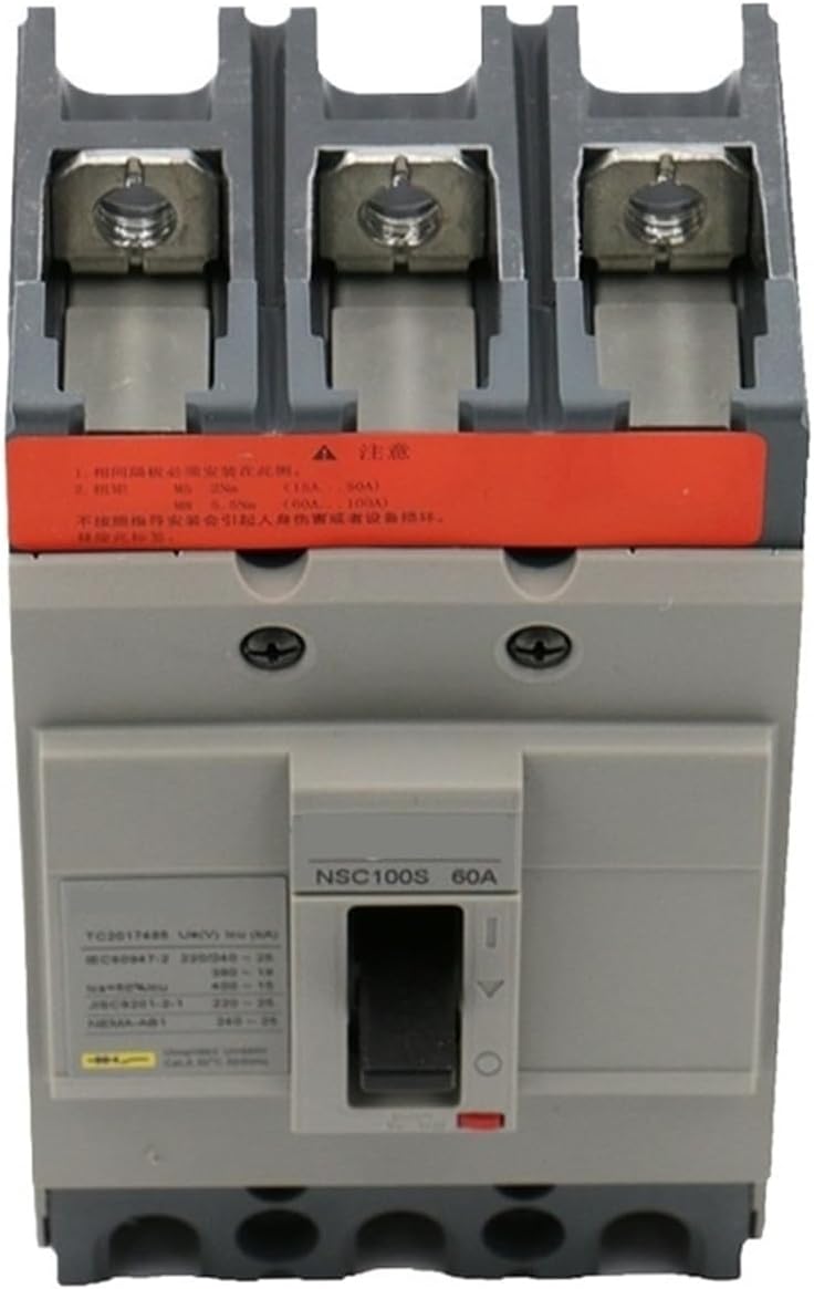 Molded Case Circuit Breakers Switch MCCB NSC100S 15A 20A 25A 30A 40A 50A 60A 75A 80A 100A(4P,20A)