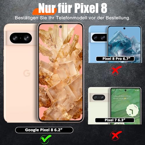 Coque Google Pixel 8 antichoc protégeant l'appareil photo - 7