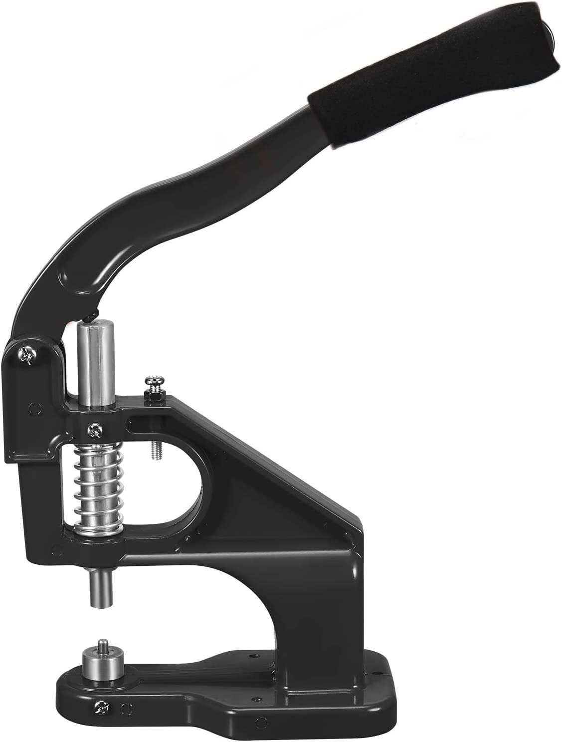 Machine Pour Oeillets SEAAN Avec Marteau - 3000 Oeillets Dorés Et Argentés + 3 Matrices Pour Bannières, Vêtements Et Cuir