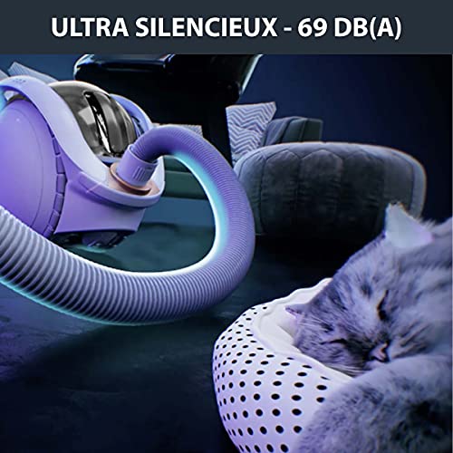 Rowenta X-Ô 160 Aspirateur sans fil, Haute puissance d’aspiration jusqu’à 230 AW, Jusqu’à 2h40 d’autonomie, 2 batteries longue durée amovibles, Maniabilité infinie, Ultra silencieux 69 dB(A) IX7777EA - Image 7