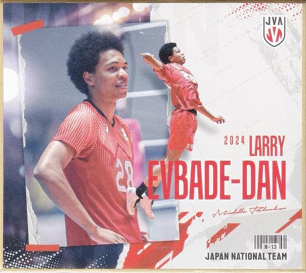 バレーボール男子日本代表2024 公式トレーディングmini色紙 日本文化出版 「バレーボール男子日本代表2024」公式