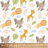 Baby Nursery Animals Cotton...