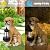 Garden Dog Statues Outdoor Decor, Solar Lights Outdoor Labrador Figurine Solar Dog Ornaments for Patio, Lawn, Yard Art Decoration, Housewarming Garden Gifts for Mom