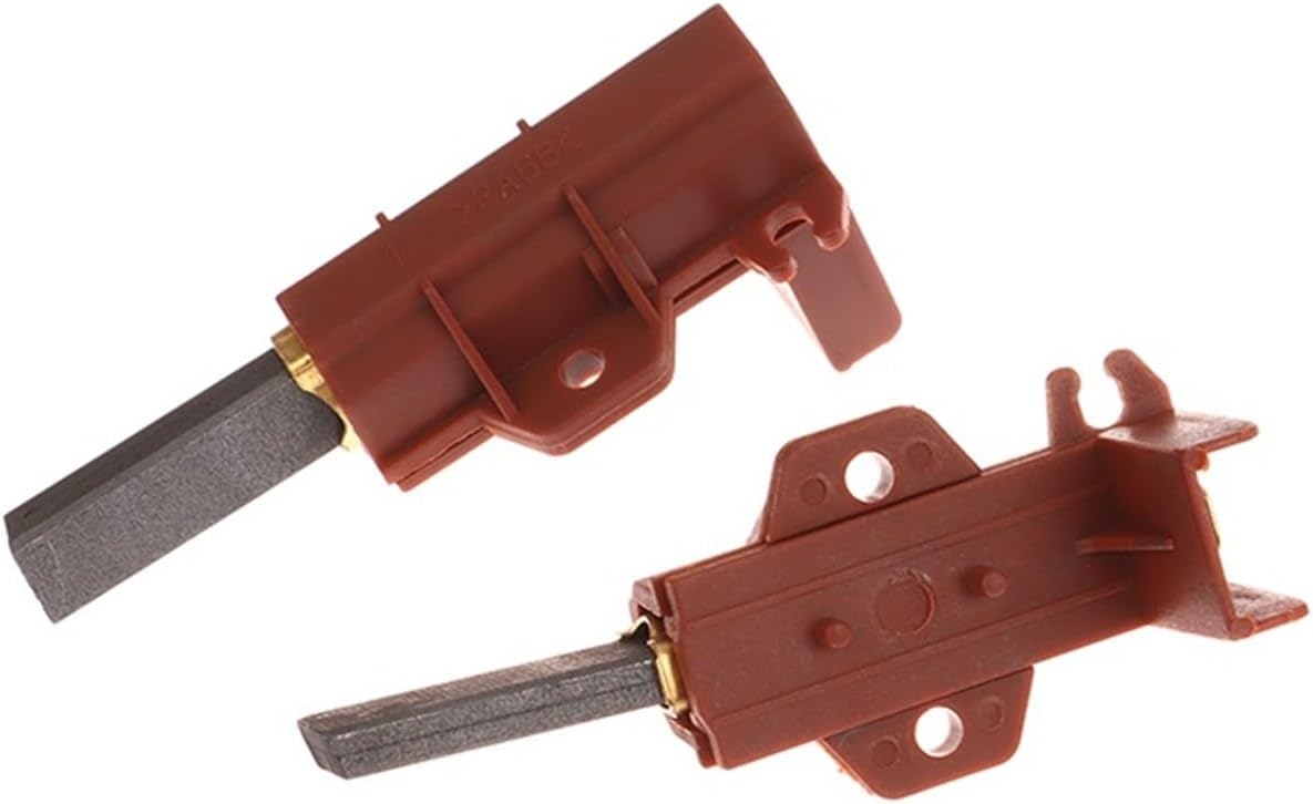 1/2PCS Washing Machine Motor Carbon Brush And Holder Brushes Coal Electric Motors ，Compatible For Ariston，Compatible For Indesit，(1PCS)