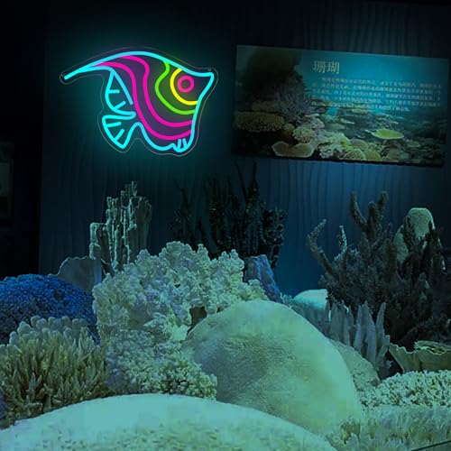 Butterfly Fish Neon Sign for Wall decor Fishing Neon light for Man Cave - image 6