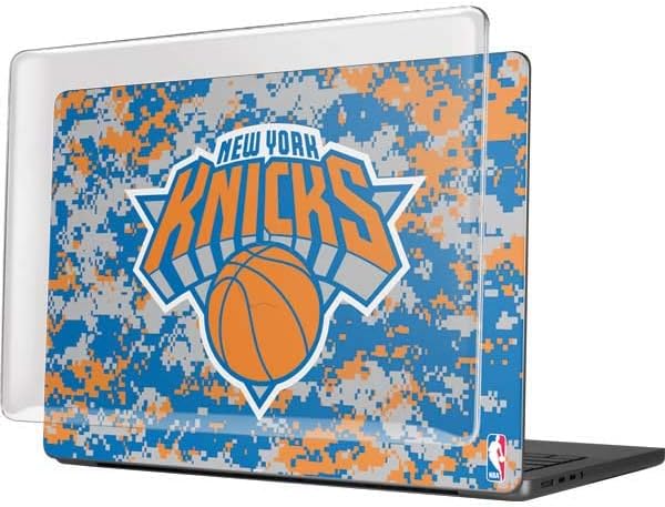 Skinit Case + Skin Compatible with MacBook Pro 14in (2021) - Officially Licensed NBA New York Knicks Digi Camo Design