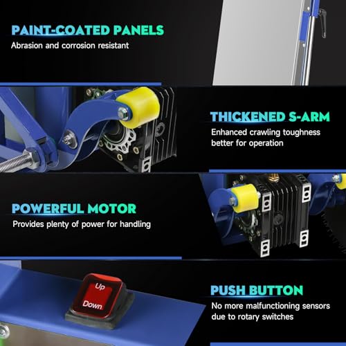 Carretilla eléctrica para escaleras, 1250W, 900 lbs miniatura 5