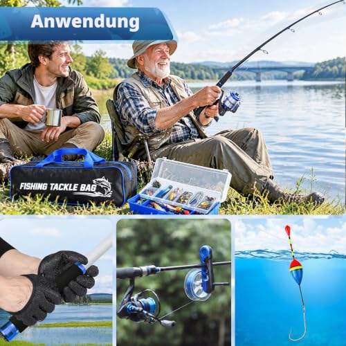 iZoeL Angeln Adventskalender 2026 Männer Teenager Jungen,24 Tage Angelnspaß – Ansicht 5