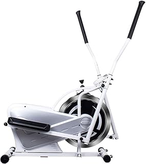 ROLTIN Stepper Dual-Action Air Elliptical Cross-Trainer Elliptical Trainer Exercise Machine Heavy Duty Cross Crank Driven And Monitor For Home Fitness Cardio Training Wor