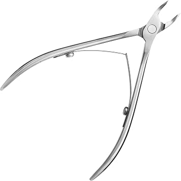 STALEKS PRO Expert 90 3mm Professional Cuticle Nippers Stainless Steel Skin Nippers for Manicure