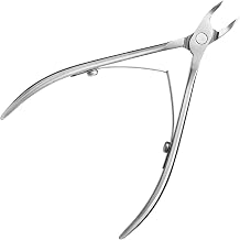 STALEKS PRO Expert 90 3mm Professional Cuticle Nippers Stainless Steel Skin Nippers for Manicure