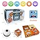 Holzwürfel Puzzle, Puzzle Face Changing Magic Cube, Interaktives Blocks Spielzeug Würfelpuzzle, Sensorik Gesichter Zauberwürfel Baustein Montessori Spielzeug für Kinder ab 3 Jahren