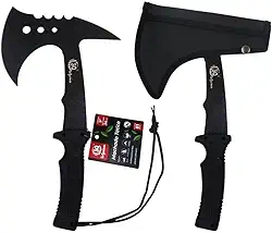 Machado Tático de Aço – Militar, Sobrevivência e Camping, com Bainha