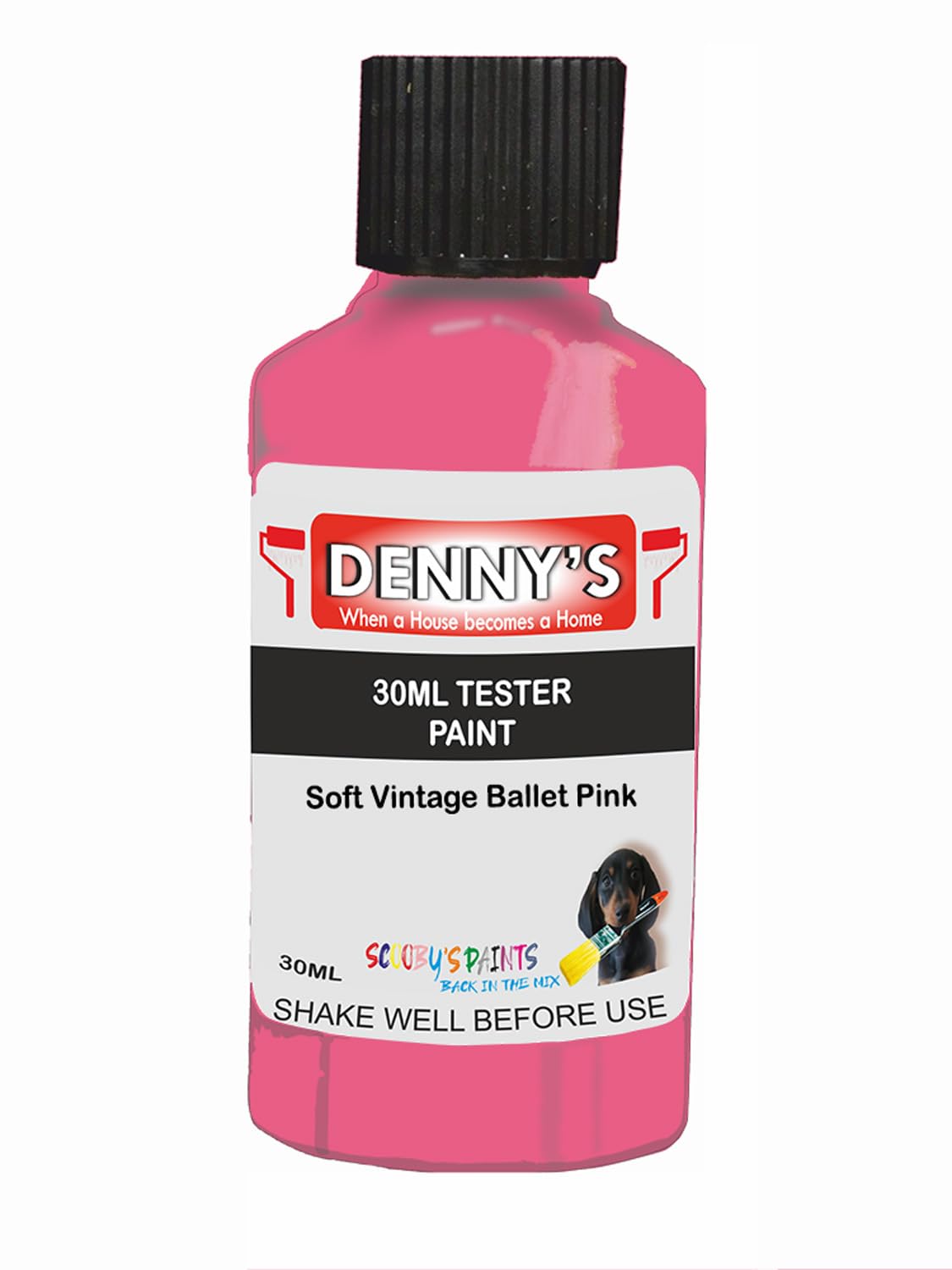 Premium Interior Wall & Ceiling Emulsion Paint – Soft Vintage Ballet Pink – Rich Matt Finish, Durable & Washable, Low Odour, Ideal for Living Rooms, Bedrooms & Hallways (30ML Tester Bottle)