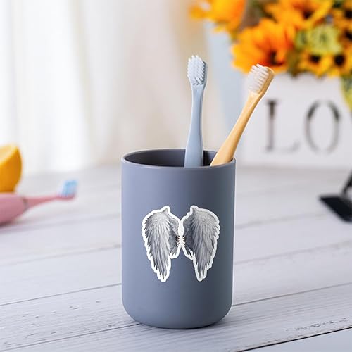 Miniatura 6 de 50 calcomanías de alas de ángel impermeables para adultos, adolescentes, niños, botellas de agua, laptop, equipaje, computadora, teléfono móvil,