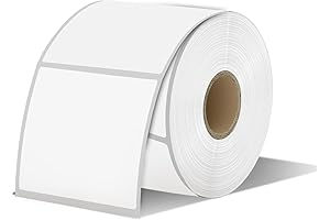 Premium White Square Sticker Labels for Your Printer