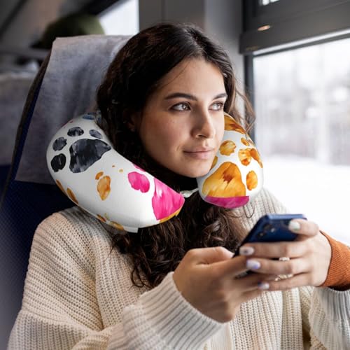 Almohada de viaje espuma viscoelástica tamaño estándar miniatura 6